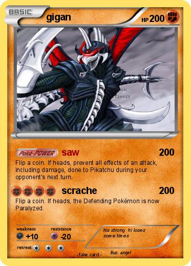 Pokemon gigan