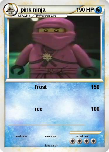 Pokemon pink ninja
