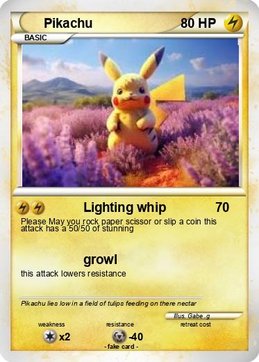 Pokemon Pikachu