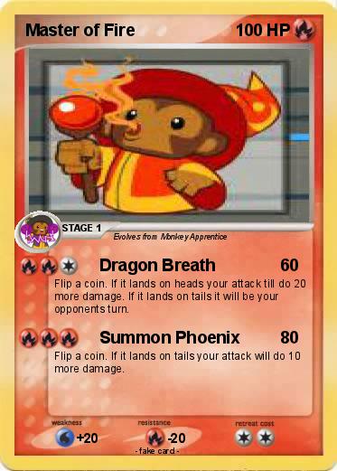Pokemon Master of Fire
