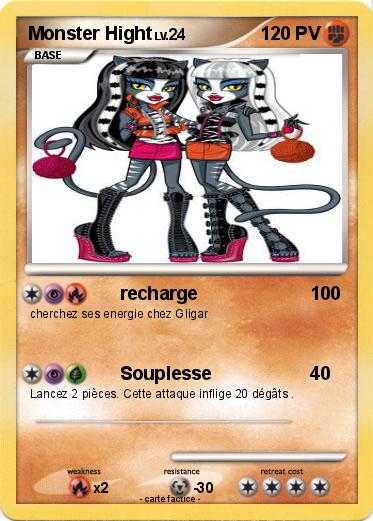 Pokemon Monster Hight