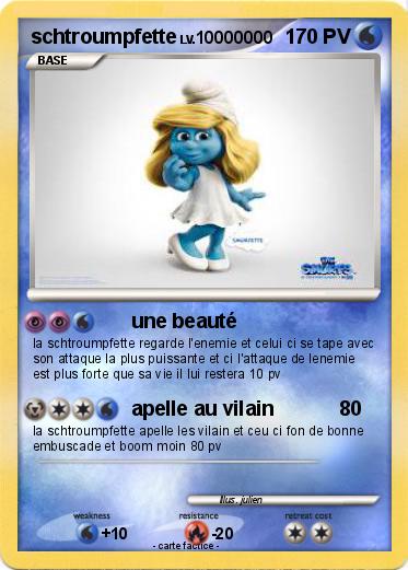 Pokemon schtroumpfette