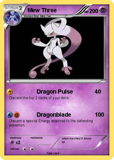 Pokemon Mew Three