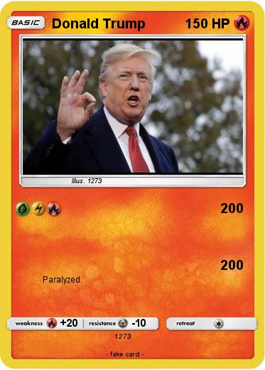 Pokemon Donald Trump