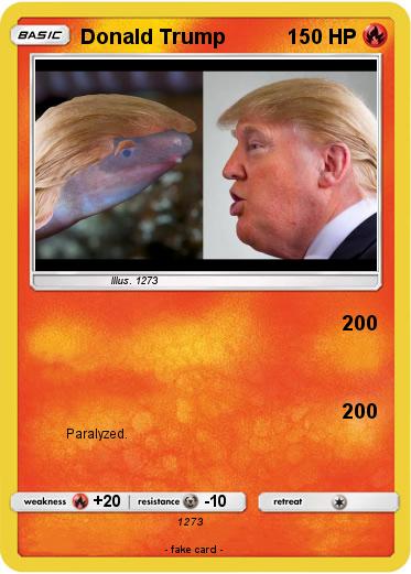 Pokemon Donald Trump