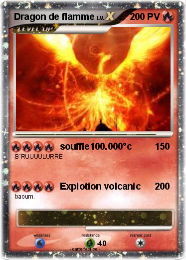Pokemon Dragon de flamme