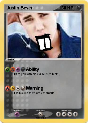 Pokemon Justin Bever