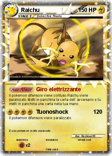 Pokemon Raichu