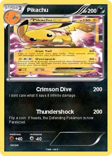 Pokemon Pikachu