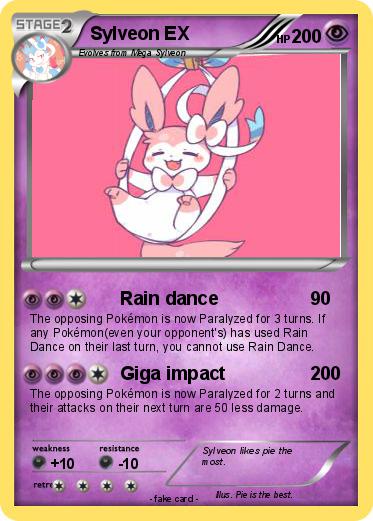 Pokemon Sylveon EX