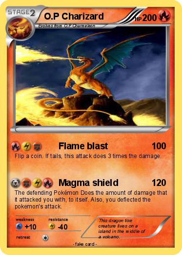 Pokemon O.P Charizard