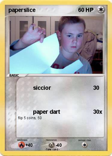 Pokemon paperslice