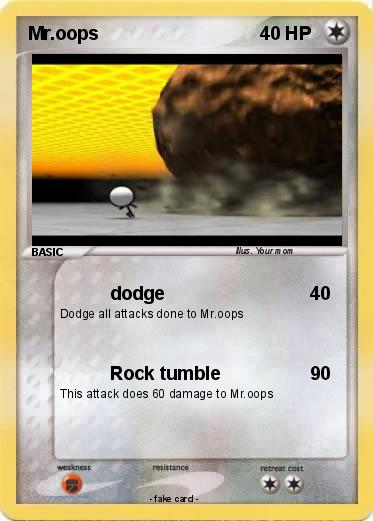 Pokemon Mr.oops