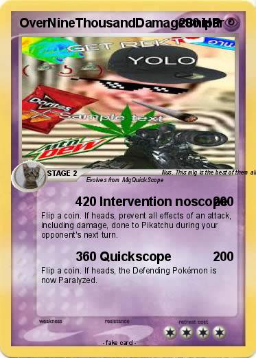 Pokemon OverNineThousandDamageSnipar