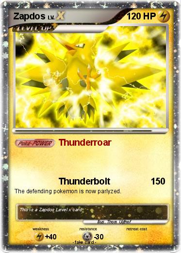 Pokemon Zapdos