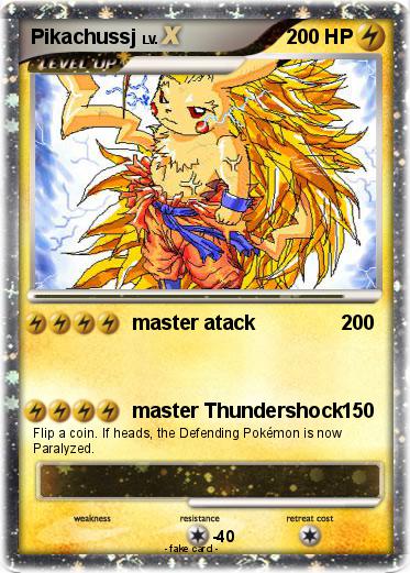 Pokemon Pikachussj