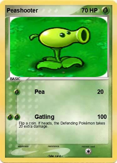 Pokemon Peashooter