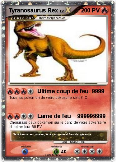 Pokemon Tyranosaurus Rex