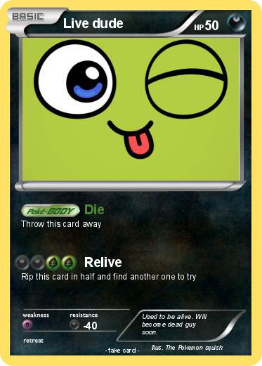 Pokemon Live dude