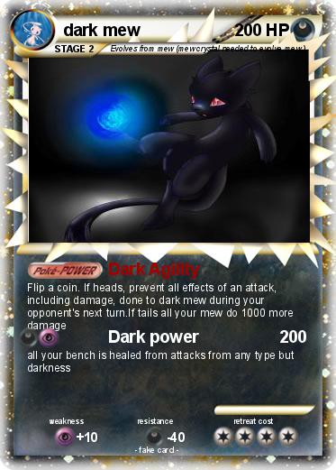 Pokemon dark mew