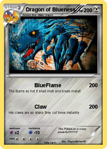 Pokemon Dragon of Blueness