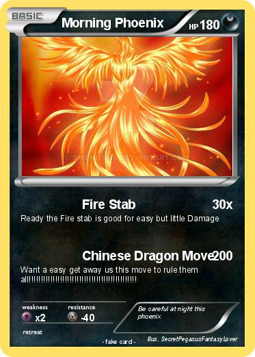 Pokemon Morning Phoenix