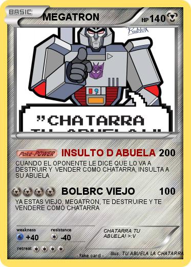 Pokemon MEGATRON
