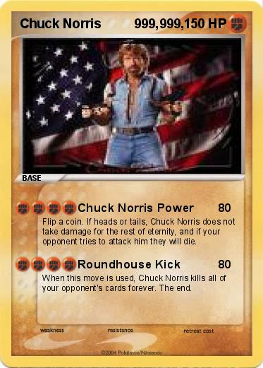 Pokemon Chuck Norris         999,999,