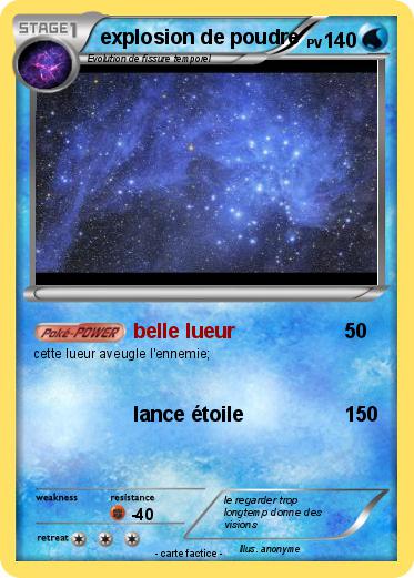 Pokemon explosion de poudre