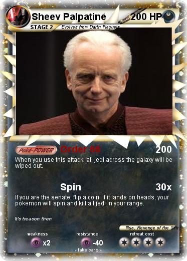 Pokemon Sheev Palpatine