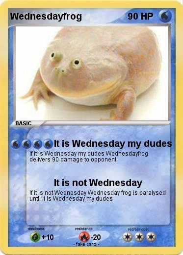 Pokemon Wednesdayfrog