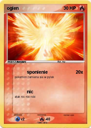 Pokemon ogien