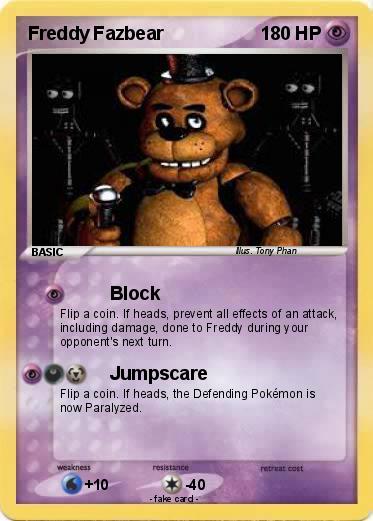 Pokemon Freddy Fazbear