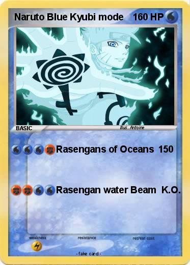 Pokemon Naruto Blue Kyubi mode