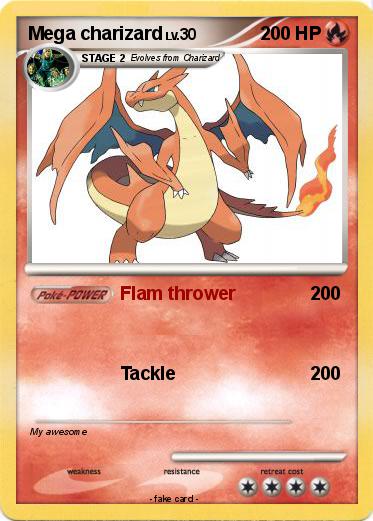 Pokemon Mega charizard