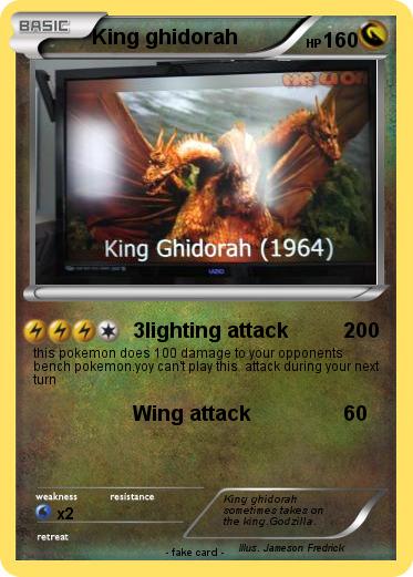Pokemon King ghidorah