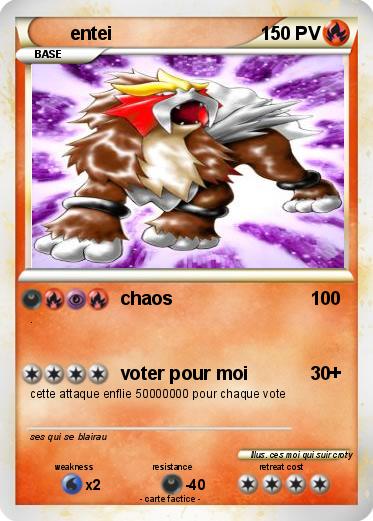Pokemon entei
