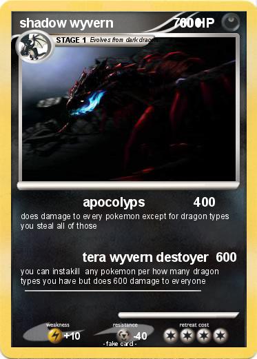 Pokemon shadow wyvern                 7000