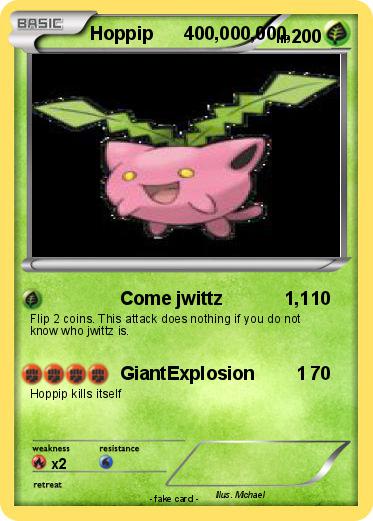 Pokemon Hoppip      400,000,000,