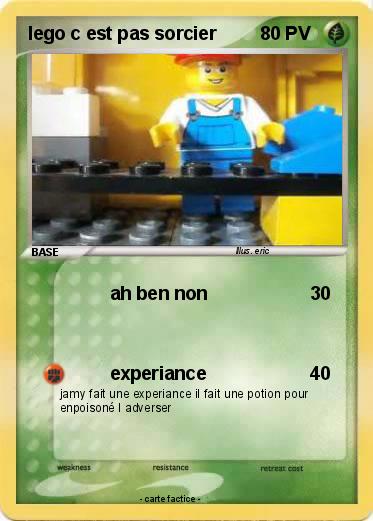 Pokemon lego c est pas sorcier