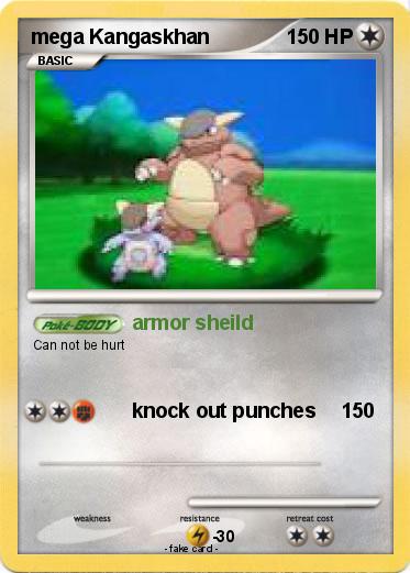 Pokemon mega Kangaskhan
