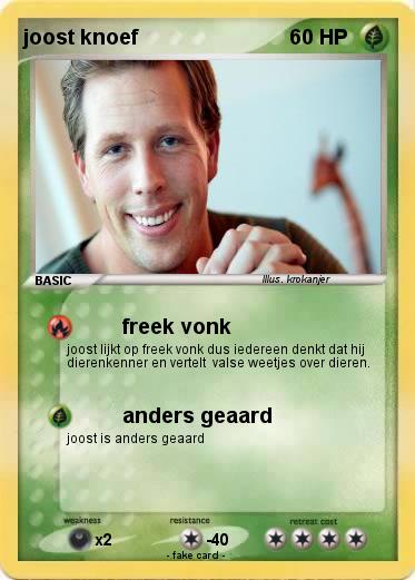 Pokemon joost knoef