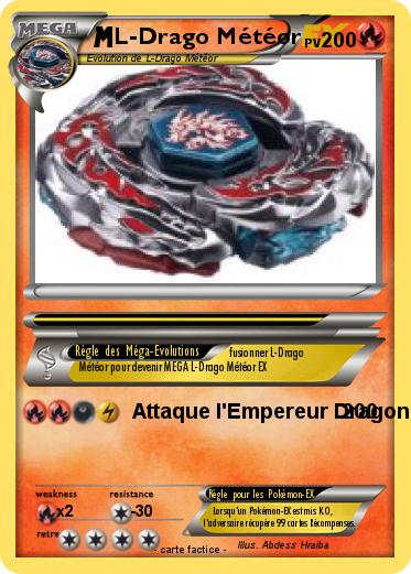 Pokemon L-Drago Météor
