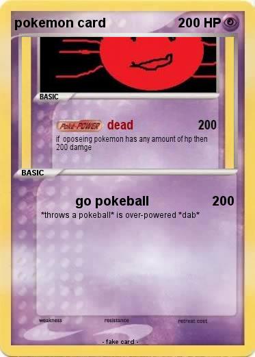 Pokemon pokemon card