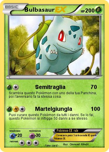 Pokemon Bulbasaur