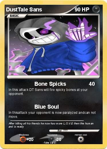 Pokemon DustTale Sans