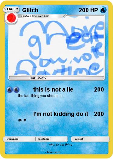Pokemon Glitch
