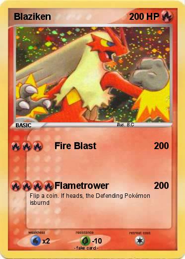 Pokemon Blaziken