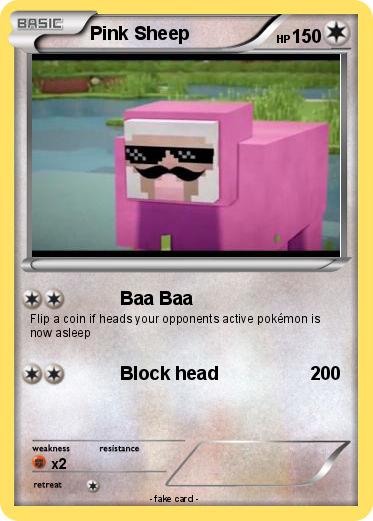 Pokemon Pink Sheep