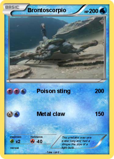 Pokemon Brontoscorpio
